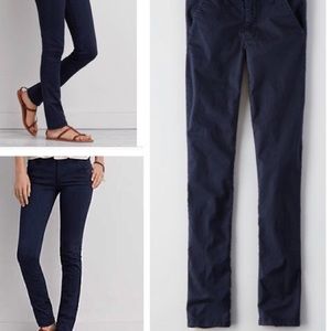 American Eagle Super Stretch Skinny Pants Navy